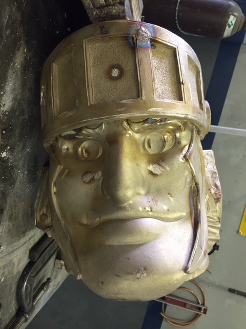 Early Bronze Sparty Head