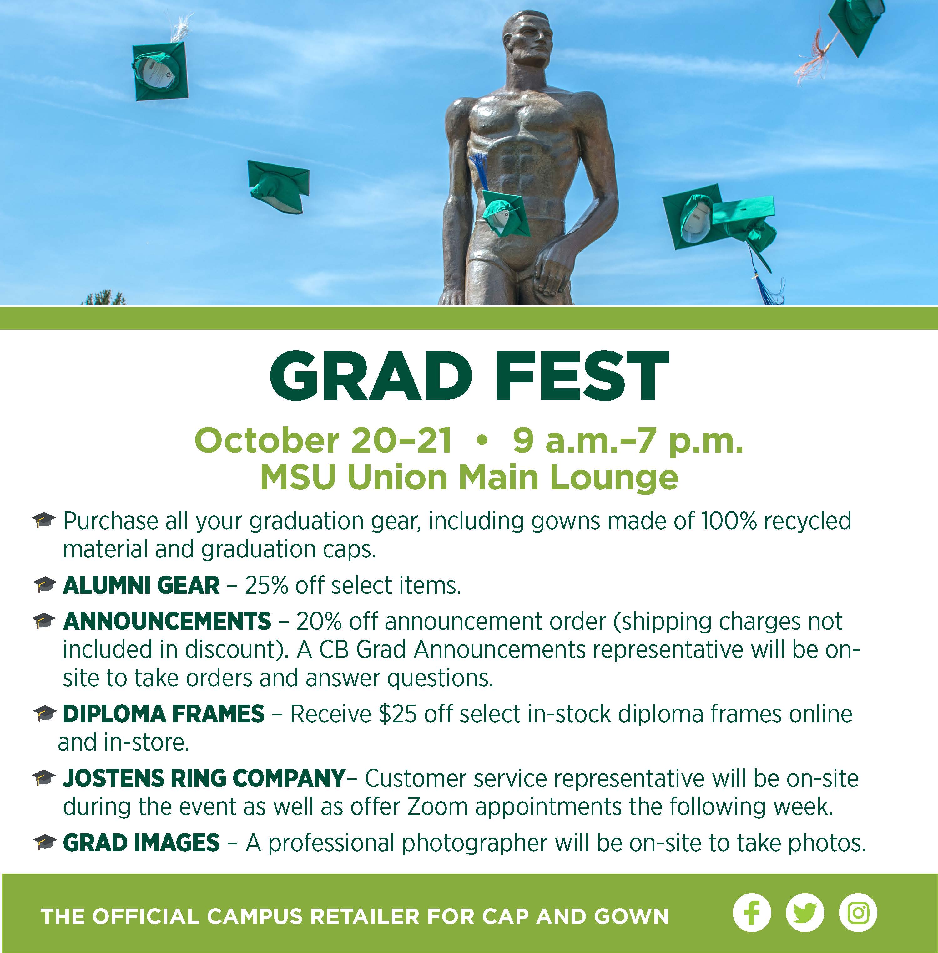 Graduation graphics and notes